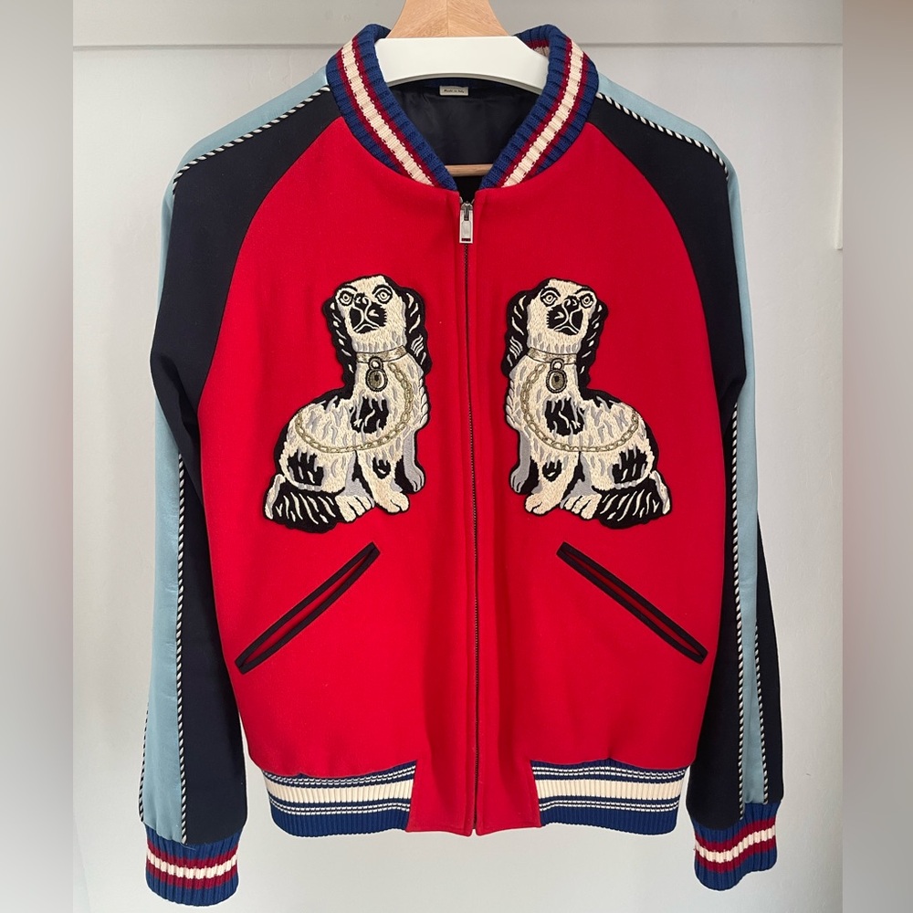 Gucci King Charles Bomber Jacket